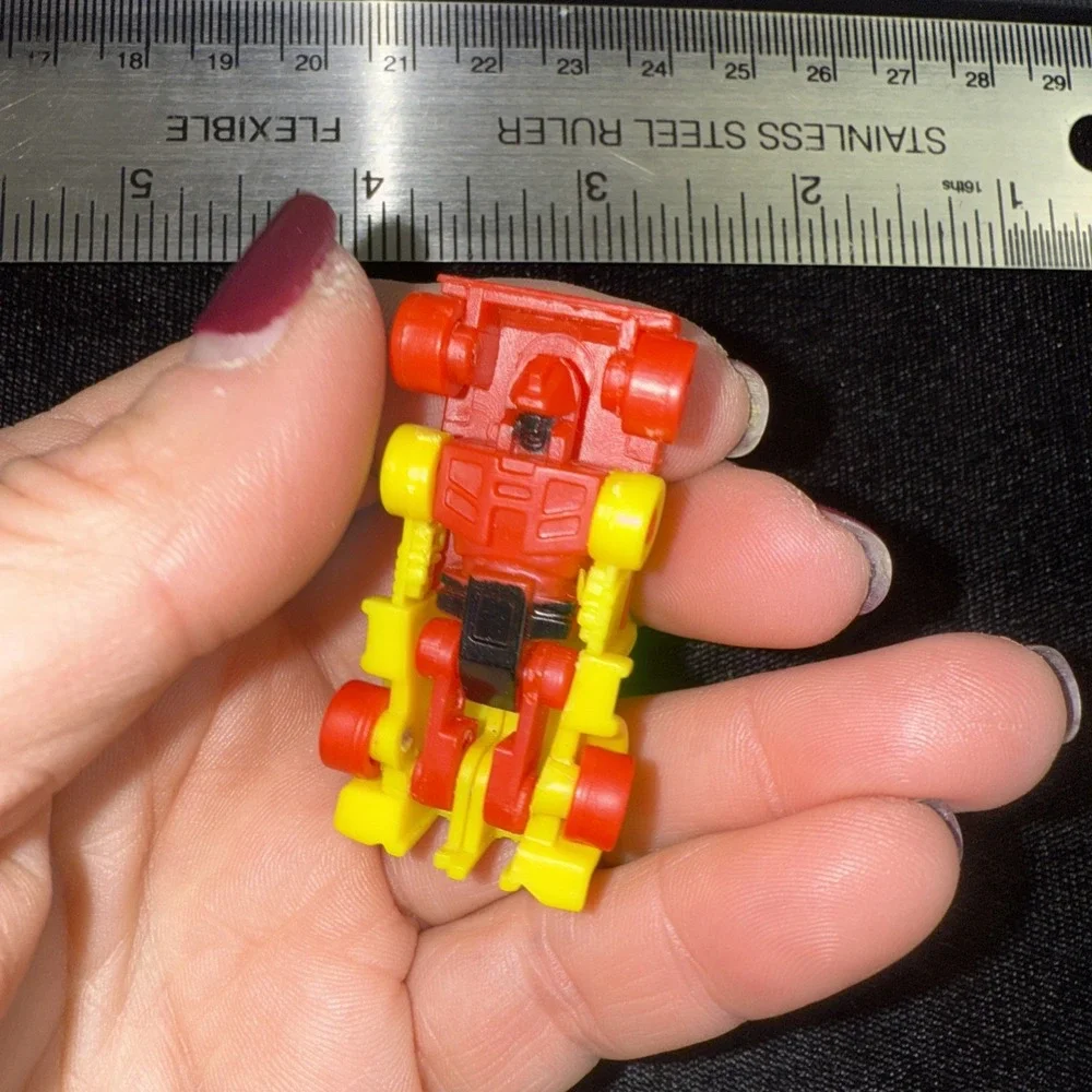 Vintage RARE TRANSFORMERS‎ MINI Robot Toy Car Transformer Hasbro? 5018
